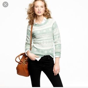 J. Crew Fair isle Sweater